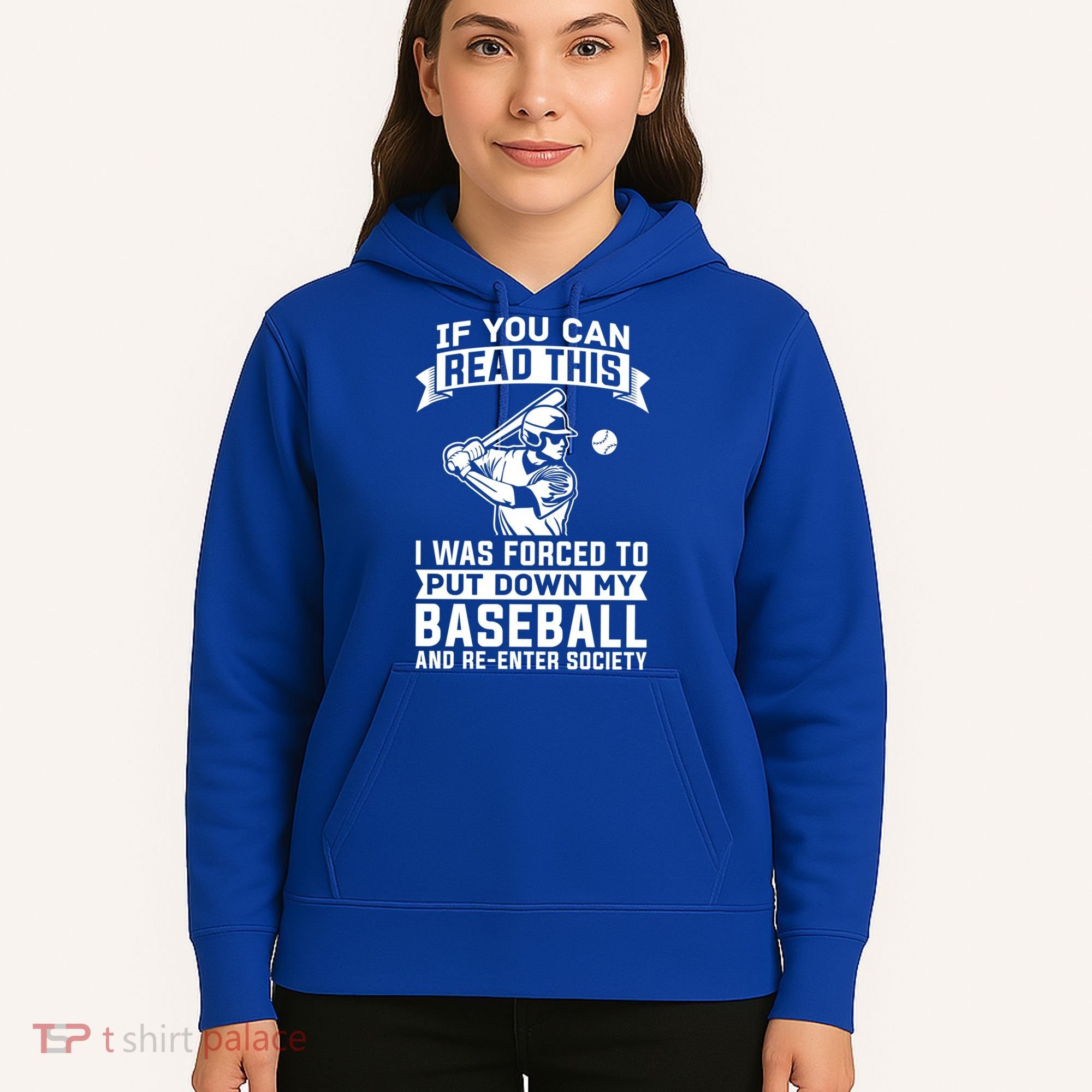 Funny Baseball Player Funny Gift Baseballer Meaningful Gift Hoodie