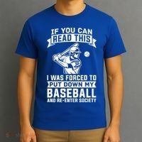 Funny Baseball Player Funny Gift Baseballer Meaningful Gift T-Shirt thumb 3