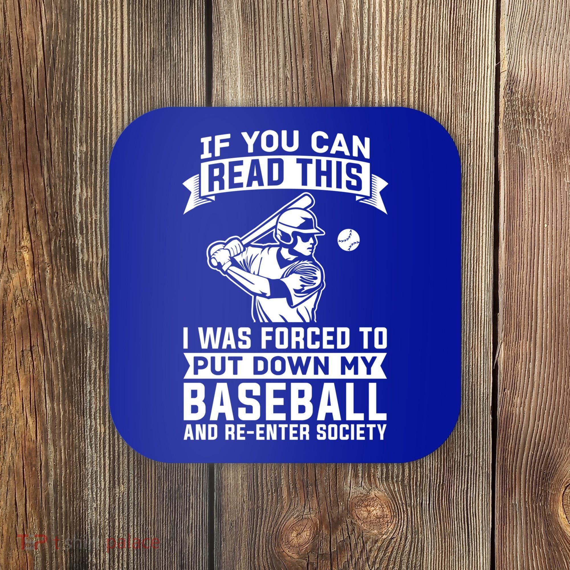 Funny Baseball Player Funny Gift Baseballer Meaningful Gift Coaster