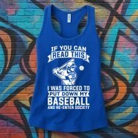 Funny Baseball Player Funny Gift Baseballer Meaningful Gift Women's Tank Top thumb 3