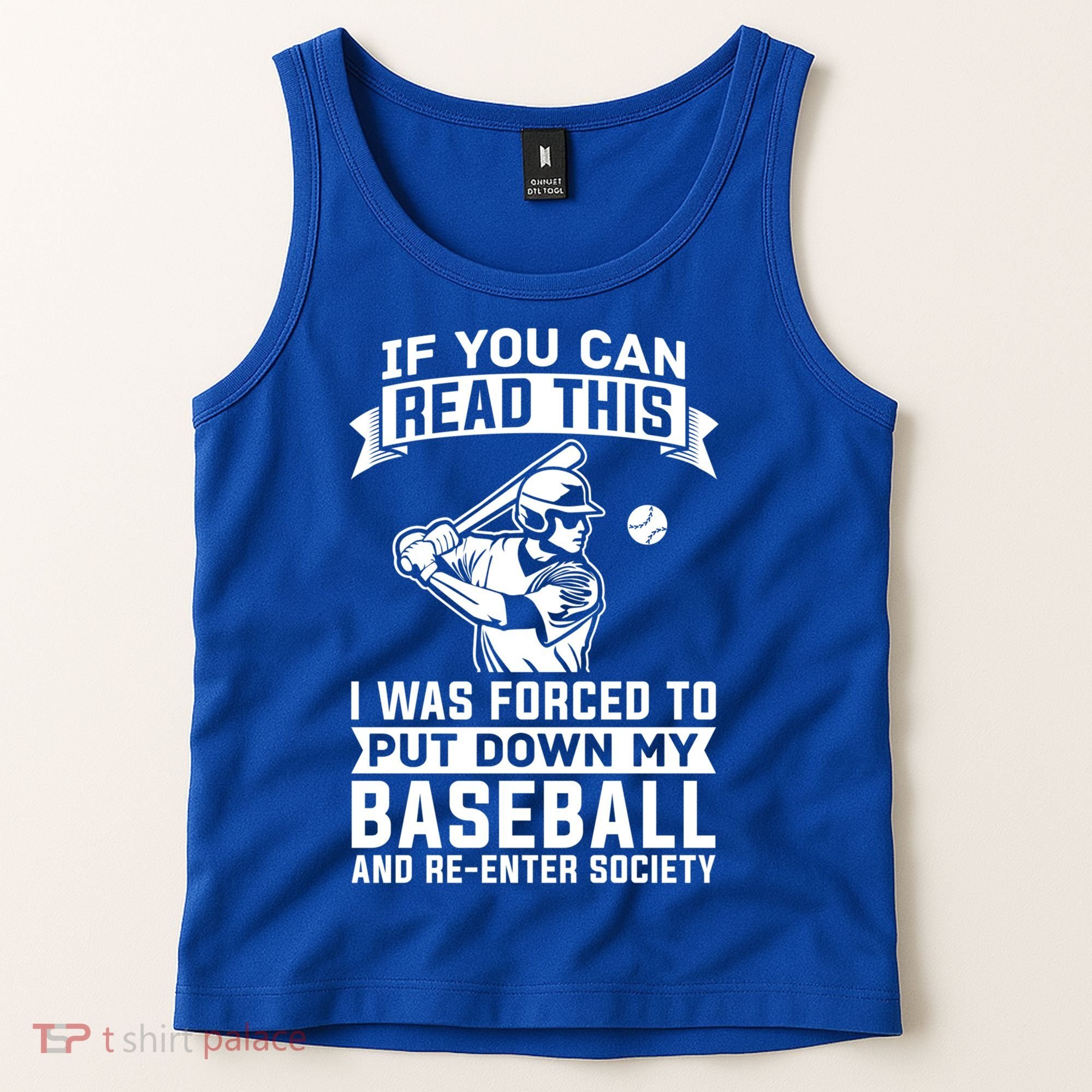 Funny Baseball Player Funny Gift Baseballer Meaningful Gift Tank Top