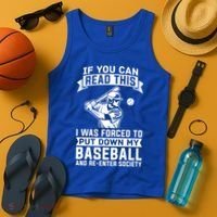 Funny Baseball Player Funny Gift Baseballer Meaningful Gift Tank Top thumb 4