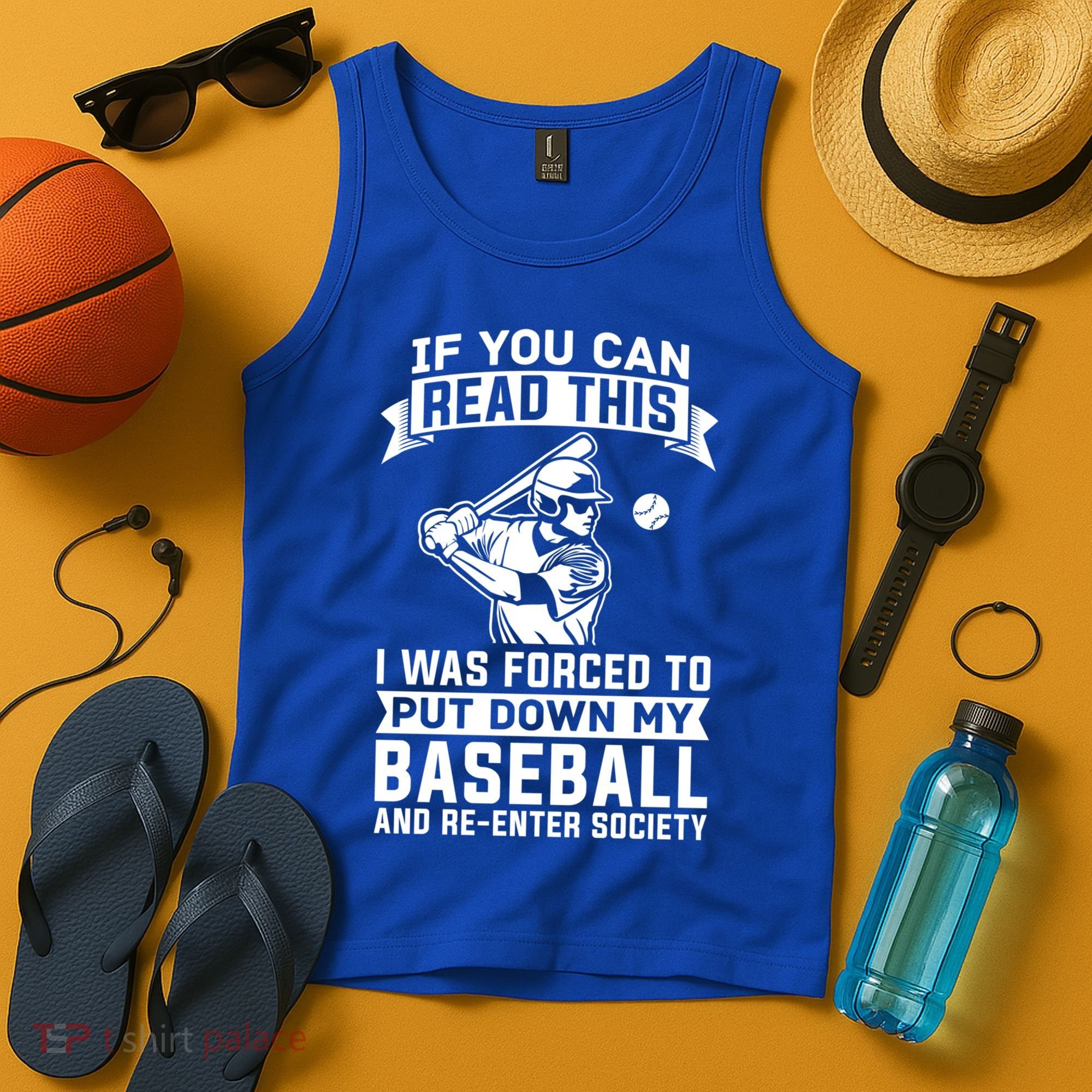 Funny Baseball Player Funny Gift Baseballer Meaningful Gift Tank Top