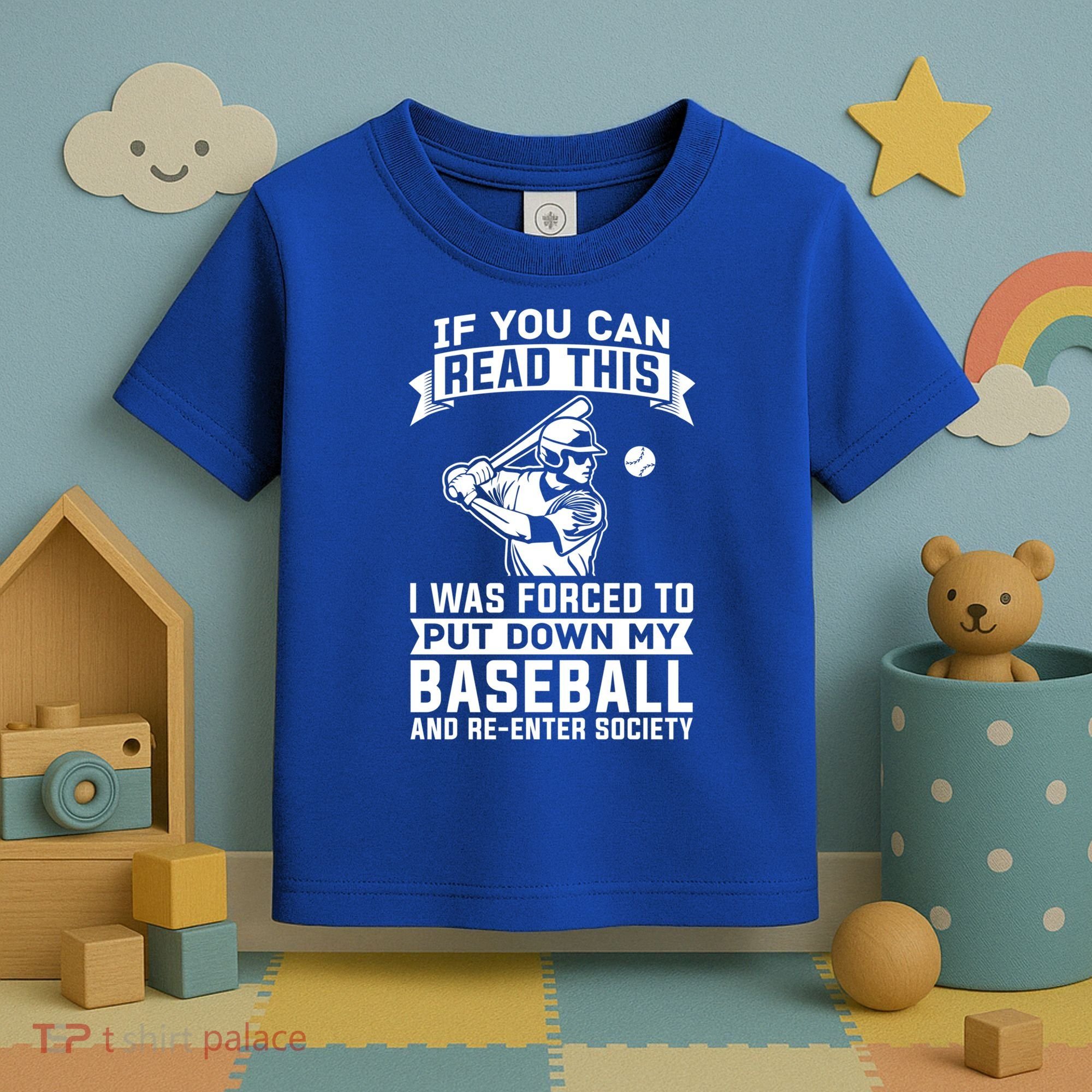Funny Baseball Player Funny Gift Baseballer Meaningful Gift Toddler T-Shirt