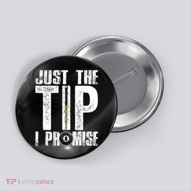 Funny Billiards Pool Cue Billiard Players Gift Button