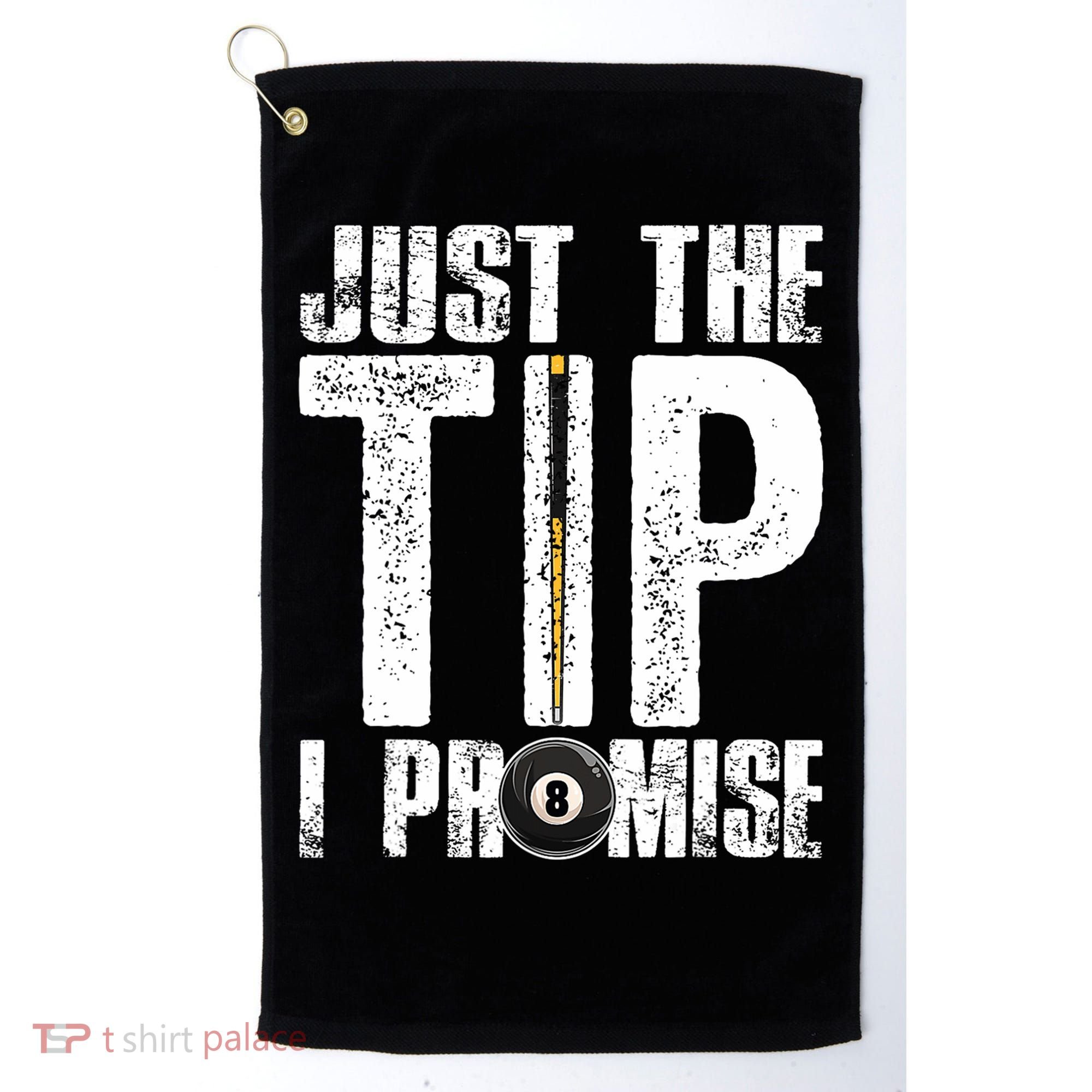 Funny Billiards Pool Cue Billiard Players Gift Golf Towel