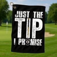 Funny Billiards Pool Cue Billiard Players Gift Golf Towel thumb 1