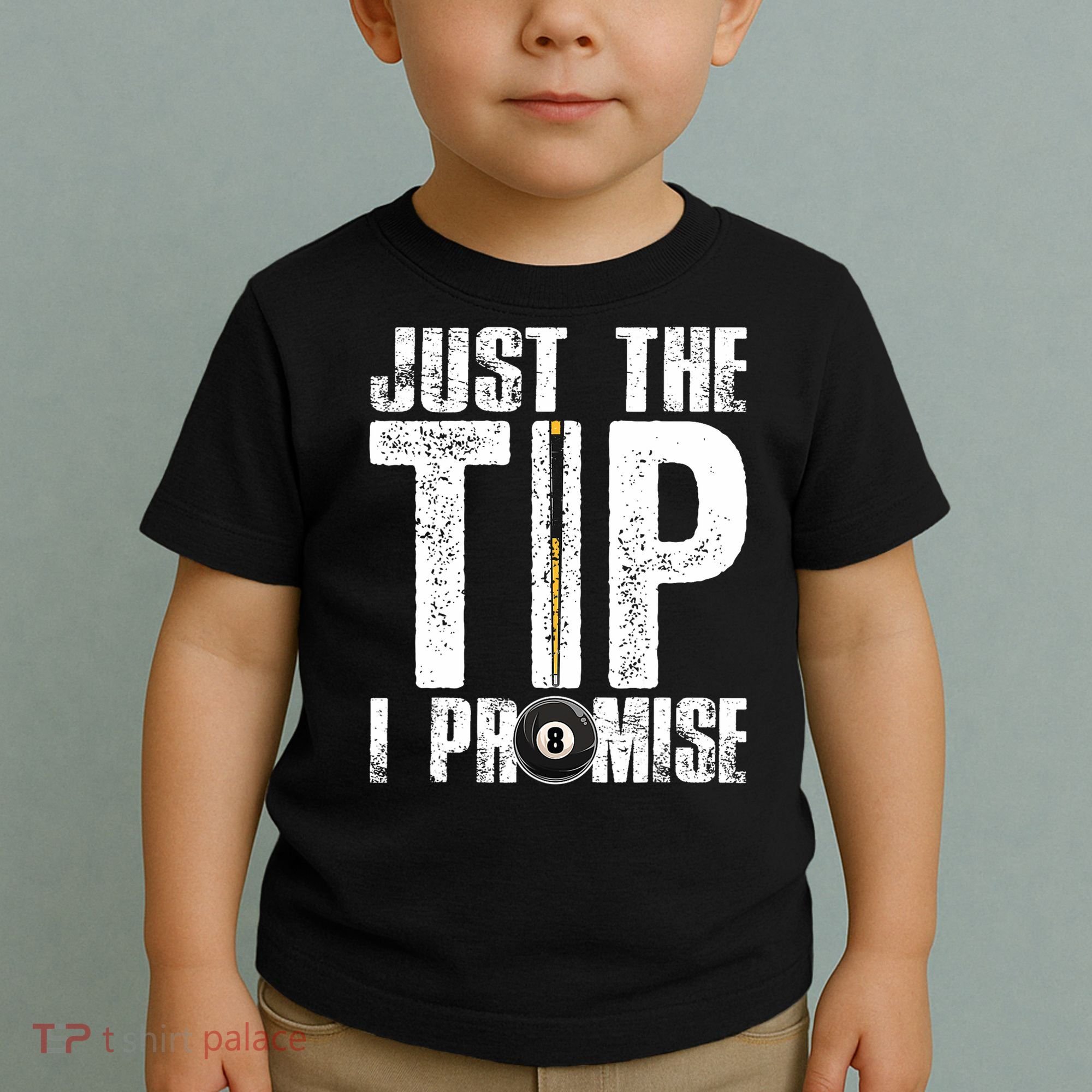 Funny Billiards Pool Cue Billiard Players Gift Toddler T-Shirt