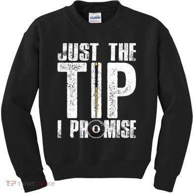 Funny Billiards Pool Cue Billiard Players Gift Kids Sweatshirt