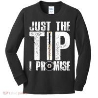 Funny Billiards Pool Cue Billiard Players Gift Kids Long Sleeve Shirt thumb 0