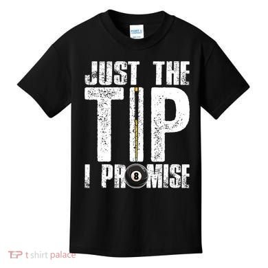 Funny Billiards Pool Cue Billiard Players Gift Kids T-Shirt