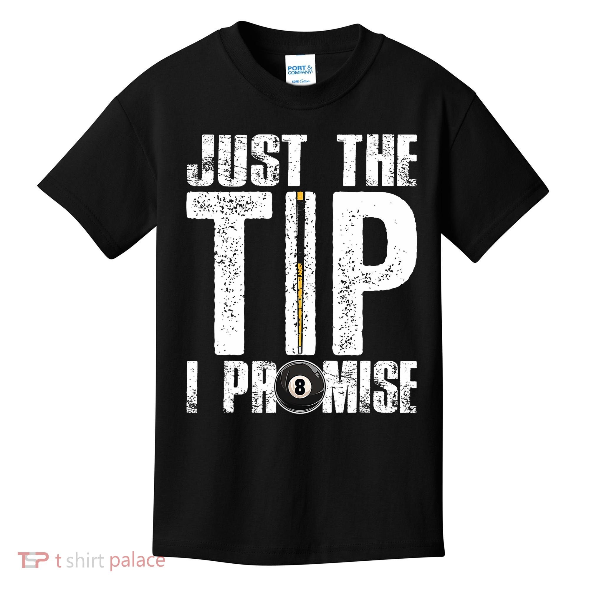 Funny Billiards Pool Cue Billiard Players Gift Kids T-Shirt