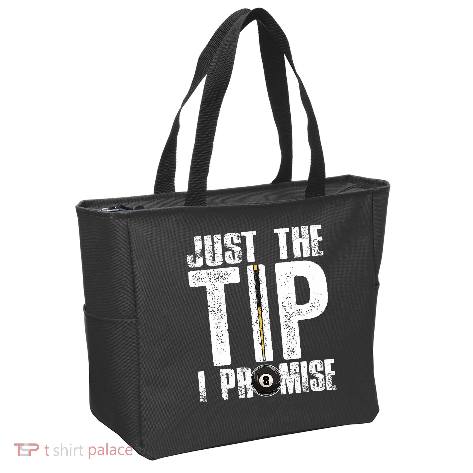Funny Billiards Pool Cue Billiard Players Gift Tote Bag
