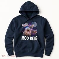 Famous Baby Pygmy Hippo Moo Deng Funny For Animal Lover Hoodie thumb 0