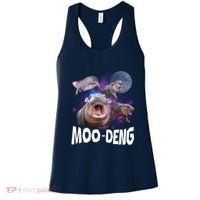 Famous Baby Pygmy Hippo Moo Deng Funny For Animal Lover Women's Tank Top thumb 0