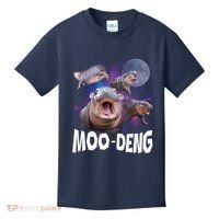 Famous Baby Pygmy Hippo Moo Deng Funny For Animal Lover Kids T-Shirt thumb 0