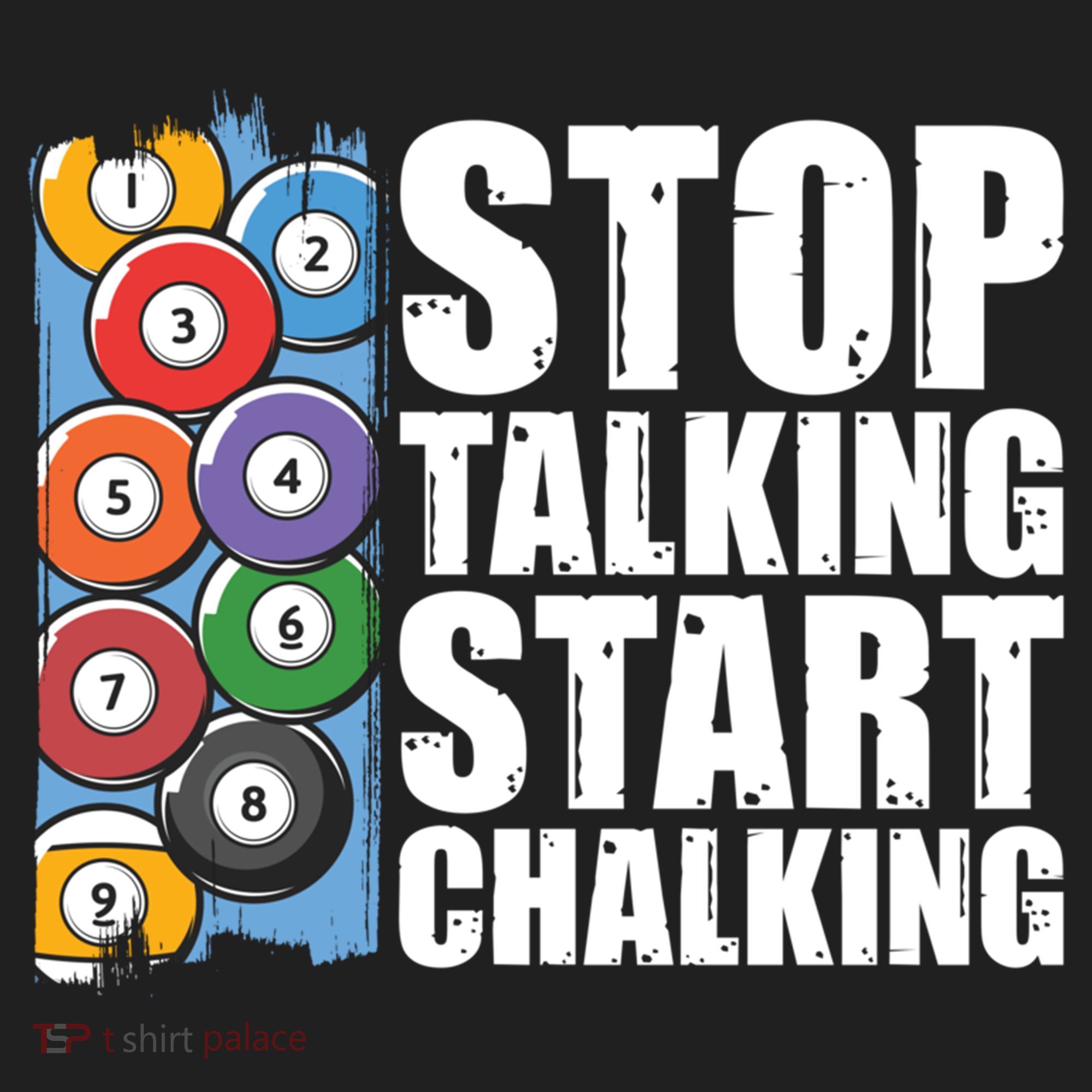 Funny Billiard Pool Cue Player Gift Stop Talking Start Chalking Cool Gift Hat