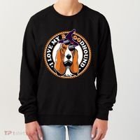 Funny Boo Puns Bloodhound Dog Lover Women's Sweatshirt thumb 0