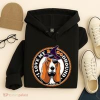 Funny Boo Puns Bloodhound Dog Lover Hoodie thumb 4