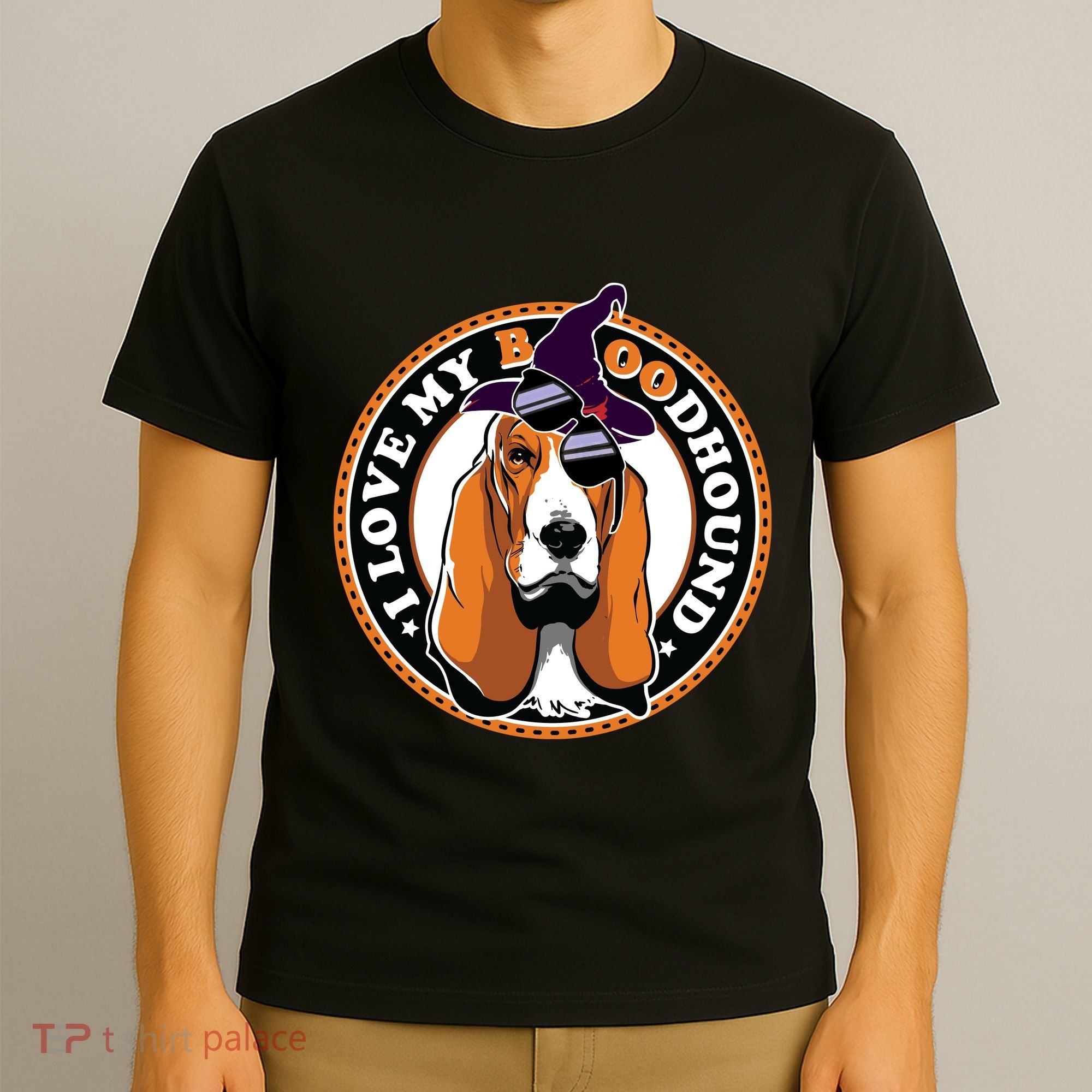 Funny Boo Puns Bloodhound Dog Lover T-Shirt
