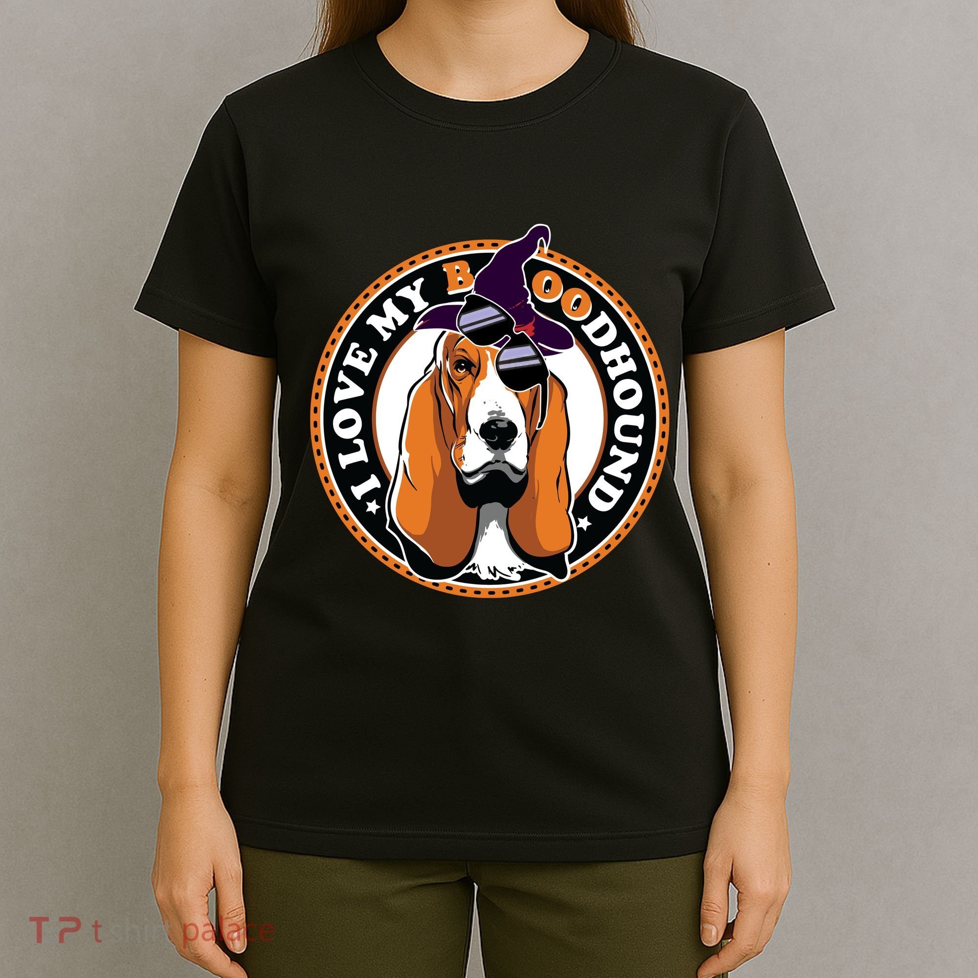 Funny Boo Puns Bloodhound Dog Lover T-Shirt