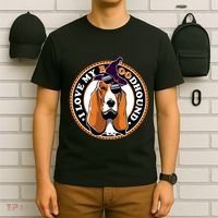 Funny Boo Puns Bloodhound Dog Lover T-Shirt thumb 6
