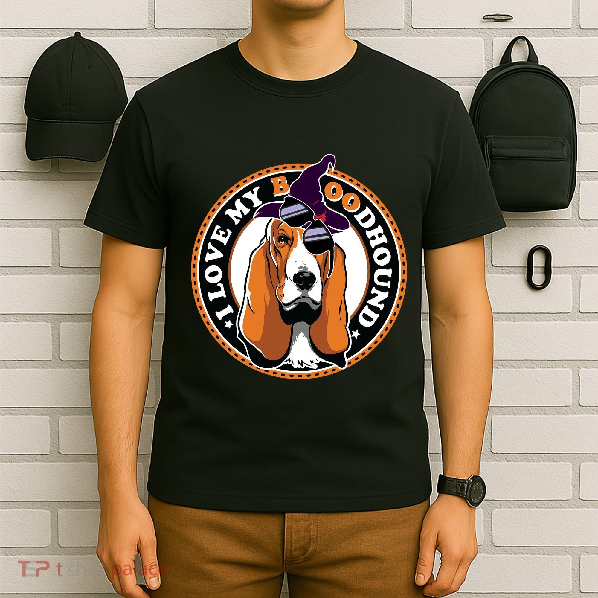 Funny Boo Puns Bloodhound Dog Lover T-Shirt