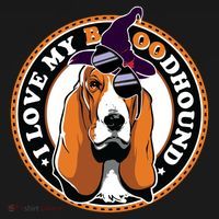 Funny Boo Puns Bloodhound Dog Lover Women's Hoodie thumb 2