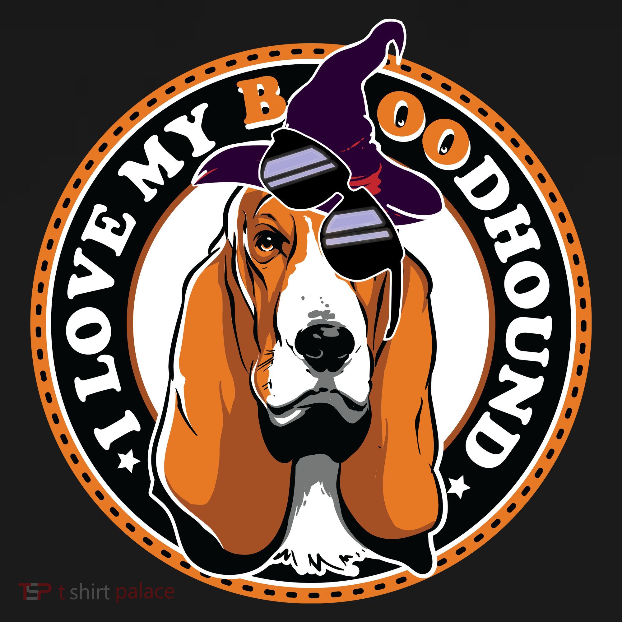 Funny Boo Puns Bloodhound Dog Lover Women's Hoodie