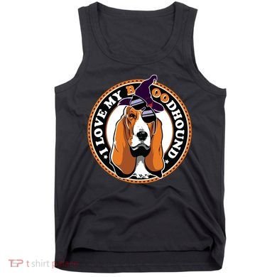 Funny Boo Puns Bloodhound Dog Lover Tank Top