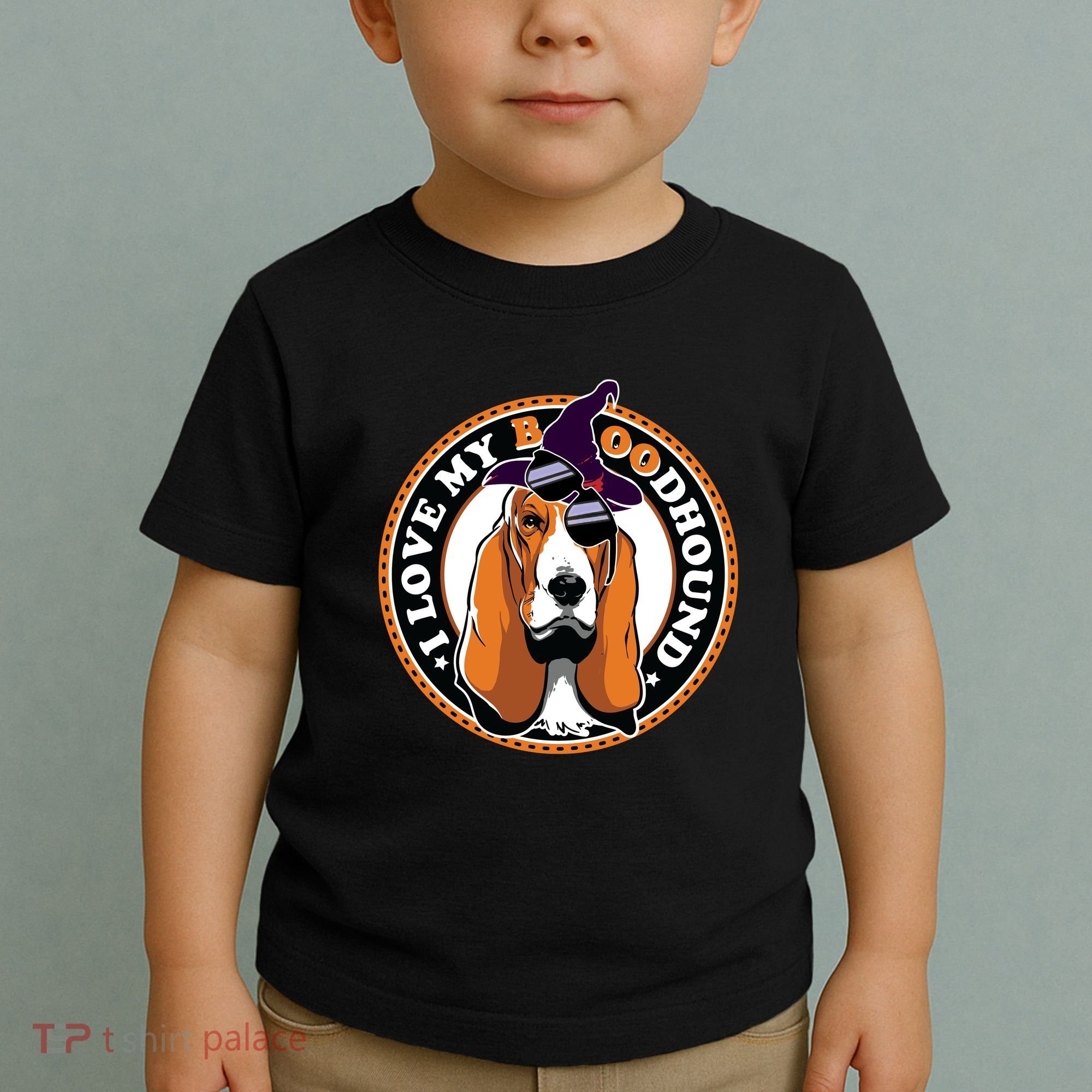 Funny Boo Puns Bloodhound Dog Lover Toddler T-Shirt