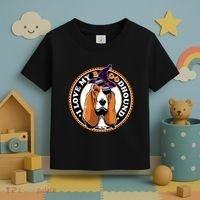Funny Boo Puns Bloodhound Dog Lover Toddler T-Shirt thumb 3