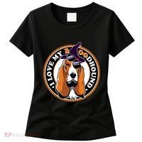 Funny Boo Puns Bloodhound Dog Lover Women's T-Shirt thumb 0