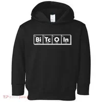 Funny Bitcoin Periodic Table Of Elements Toddler Hoodie thumb 0
