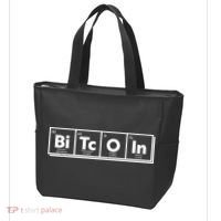 Funny Bitcoin Periodic Table Of Elements Tote Bag thumb 3