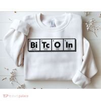 Funny Bitcoin Periodic Table Of Elements Sweatshirt thumb 2