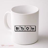 Funny Bitcoin Periodic Table Of Elements Coffee Mug thumb 0