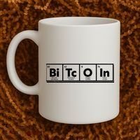 Funny Bitcoin Periodic Table Of Elements Coffee Mug thumb 2