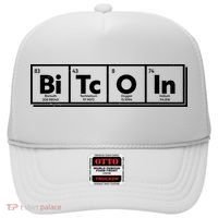 Funny Bitcoin Periodic Table Of Elements Hat thumb 0
