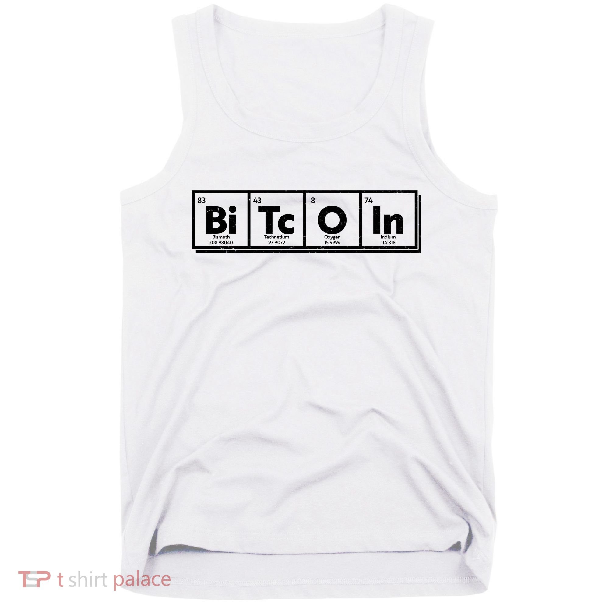 Funny Bitcoin Periodic Table Of Elements Tank Top