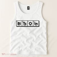 Funny Bitcoin Periodic Table Of Elements Tank Top thumb 2