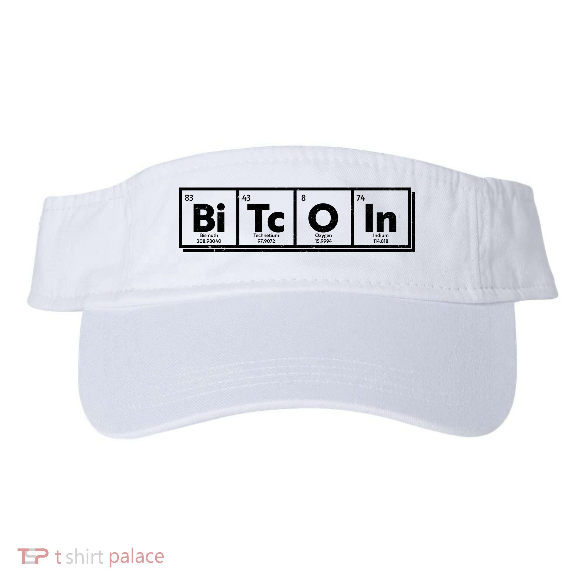 Funny Bitcoin Periodic Table Of Elements Visor