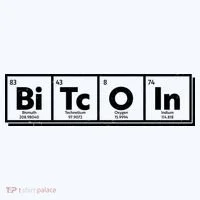Funny Bitcoin Periodic Table Of Elements Kids Long Sleeve Shirt thumb 2