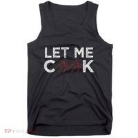 Funny Basketball Player Let Me Cook Basketball Tank Top thumb 0