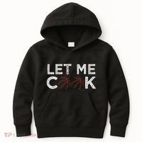 Funny Basketball Player Let Me Cook Basketball Kids Hoodie thumb 0