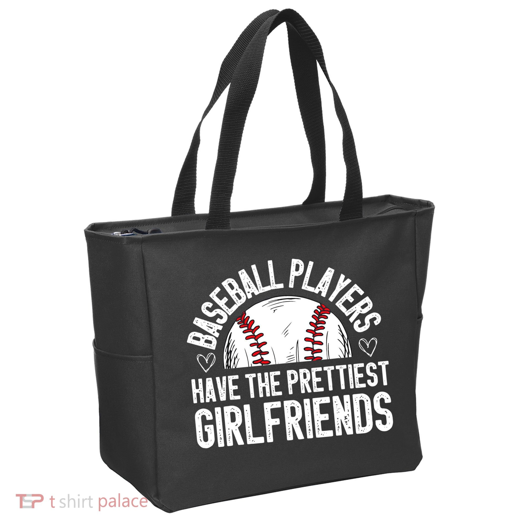 funny Baseball players have the prettiest girlfriends Tote Bag