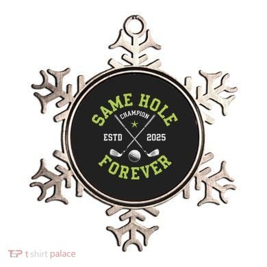 Funny Bachelor Party Groom Design Same Hole Forever Ornament