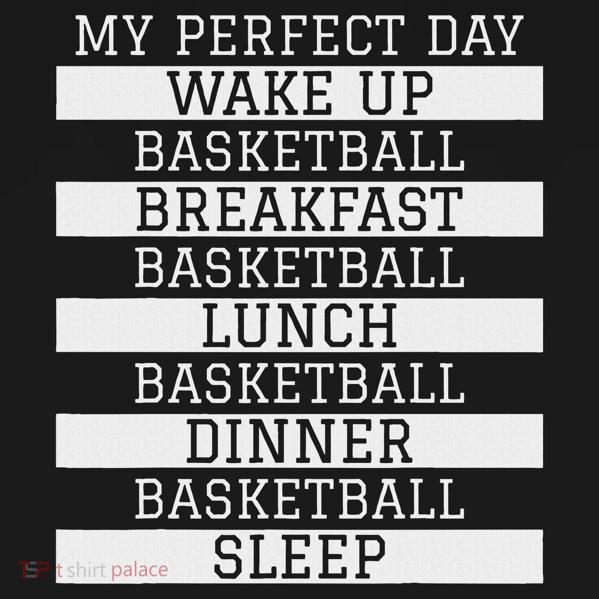 Funny Basketball Player Gift 'my Perfect Day' Basketball Women's Tank Top