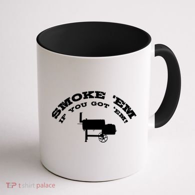 Funny Bbq Pit Offset Smoker Accessory Pitmaster Sweagift Coffee Mug back