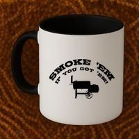 Funny Bbq Pit Offset Smoker Accessory Pitmaster Sweagift Coffee Mug thumb 2